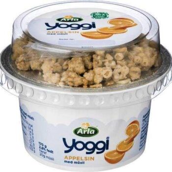 Yoghurt Yoggi Appelsin M/top