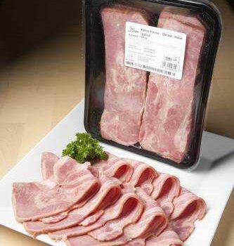 Bacon Kalv I Skiver Halal