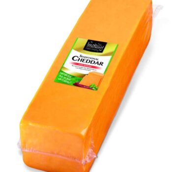 Cheddar Farvet Ca.2,5kg Blok