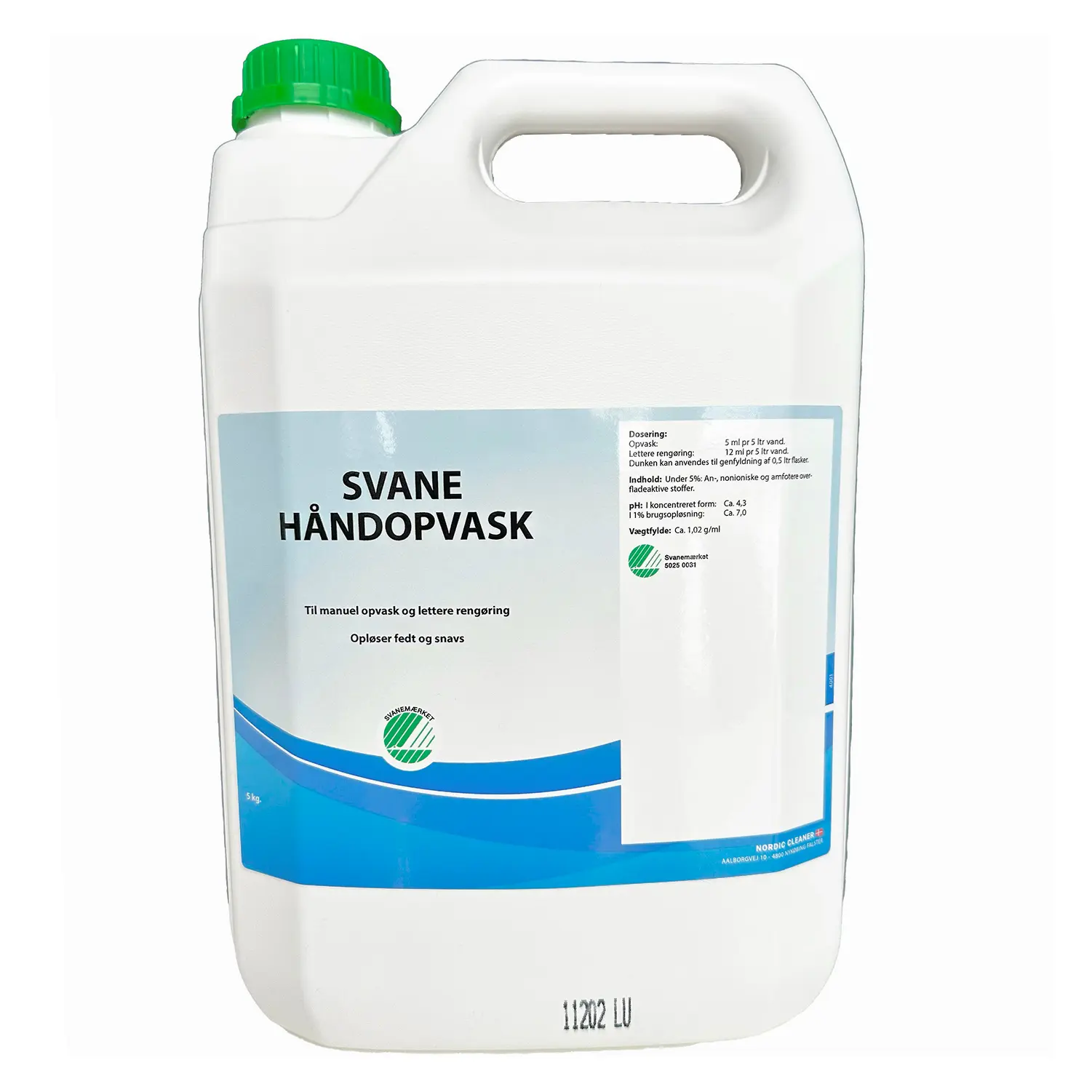 Håndopvask Svane u/parfume 5 ltr