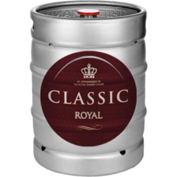Øl Royal Classic Fustage 4,6% – Danmark