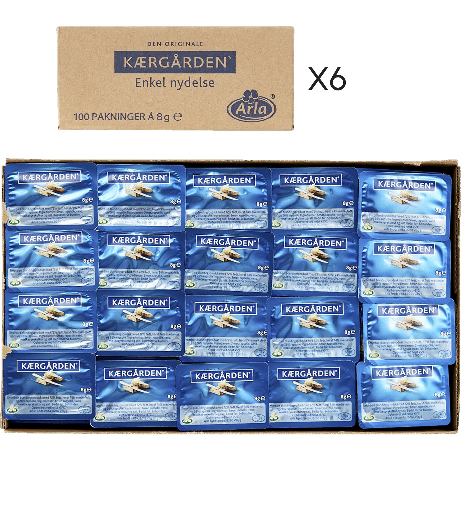 Smør Kærgården Portionsbæger