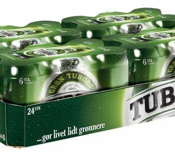 Øl Tuborg Grøn 4,6% Dåse – Danmark