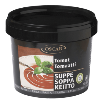 Tomatsuppe Pasta Oscar
