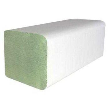 Papirhåndklæde 1-lags 23×24,5cm Grøn
