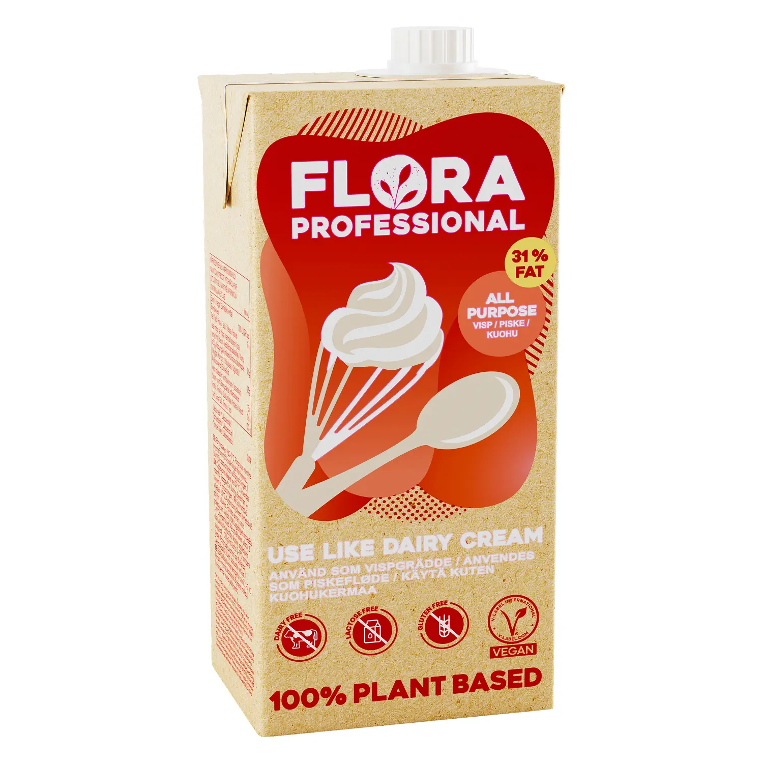 Piske 31% UHT plantebaseret