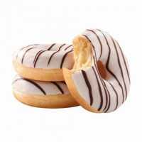 Donut M/fyld Vaniljecreme
