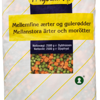 Ærter / Gulerødder Blanding