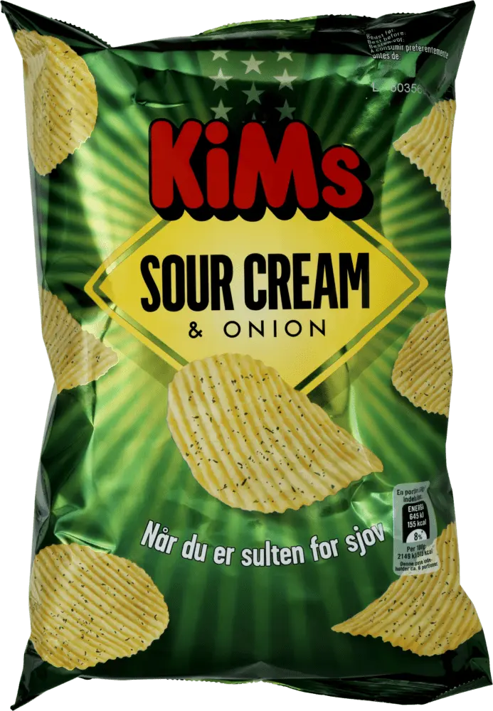 Chips Sour Cream & Onion KiMs Fullhouse