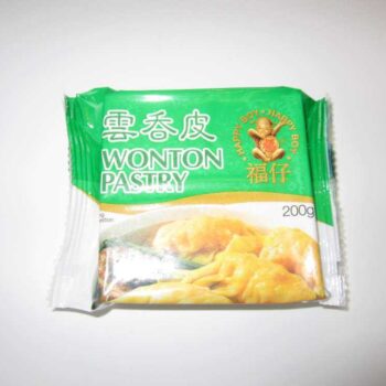 Wonton Pastry 83×83 Yellow