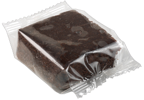 Brownie M/chokoladestykker Single Pakket