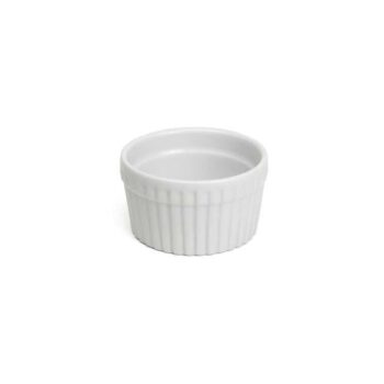 Ramekin Hvid Ø8×4,5cm Ovnfast Porcelæn