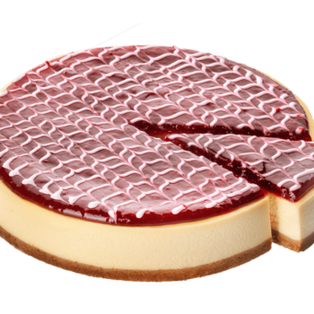Cheesecake M/hindbær Halal 10 Skiver