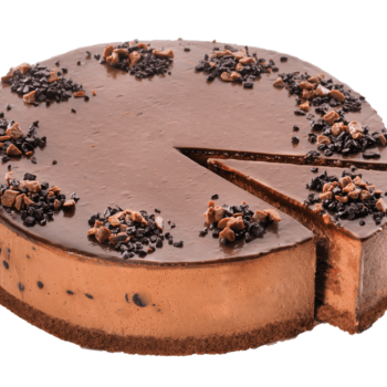 Chokoladekage M/pistacie Halal 10 Skiver