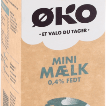 Minimælk økologisk 1 Ltr