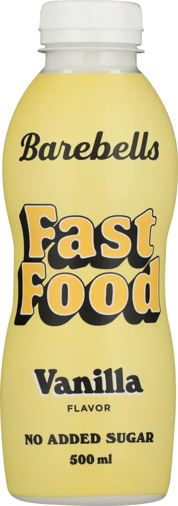 Milkshake food vanilla Barebells Fullhouse