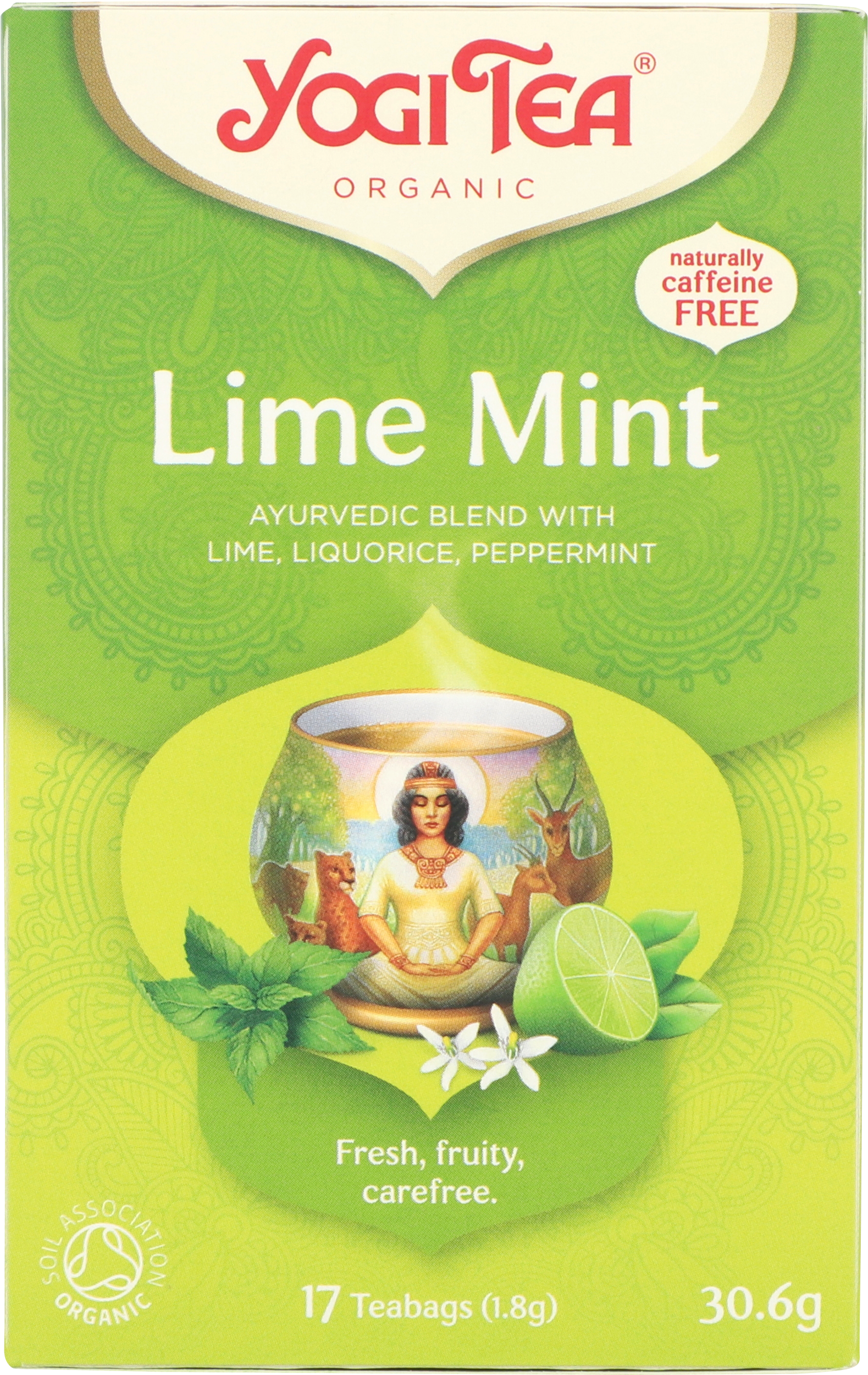 Te Yogi lime mint øko