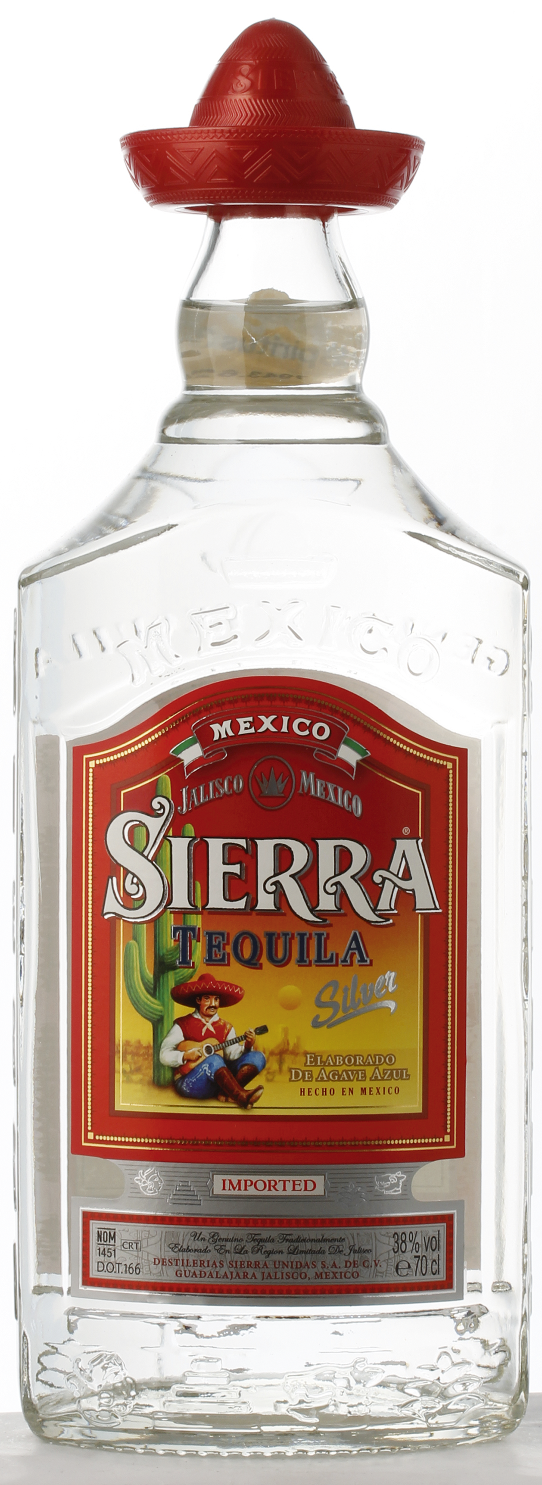 Tequila Sierra Silver 38%