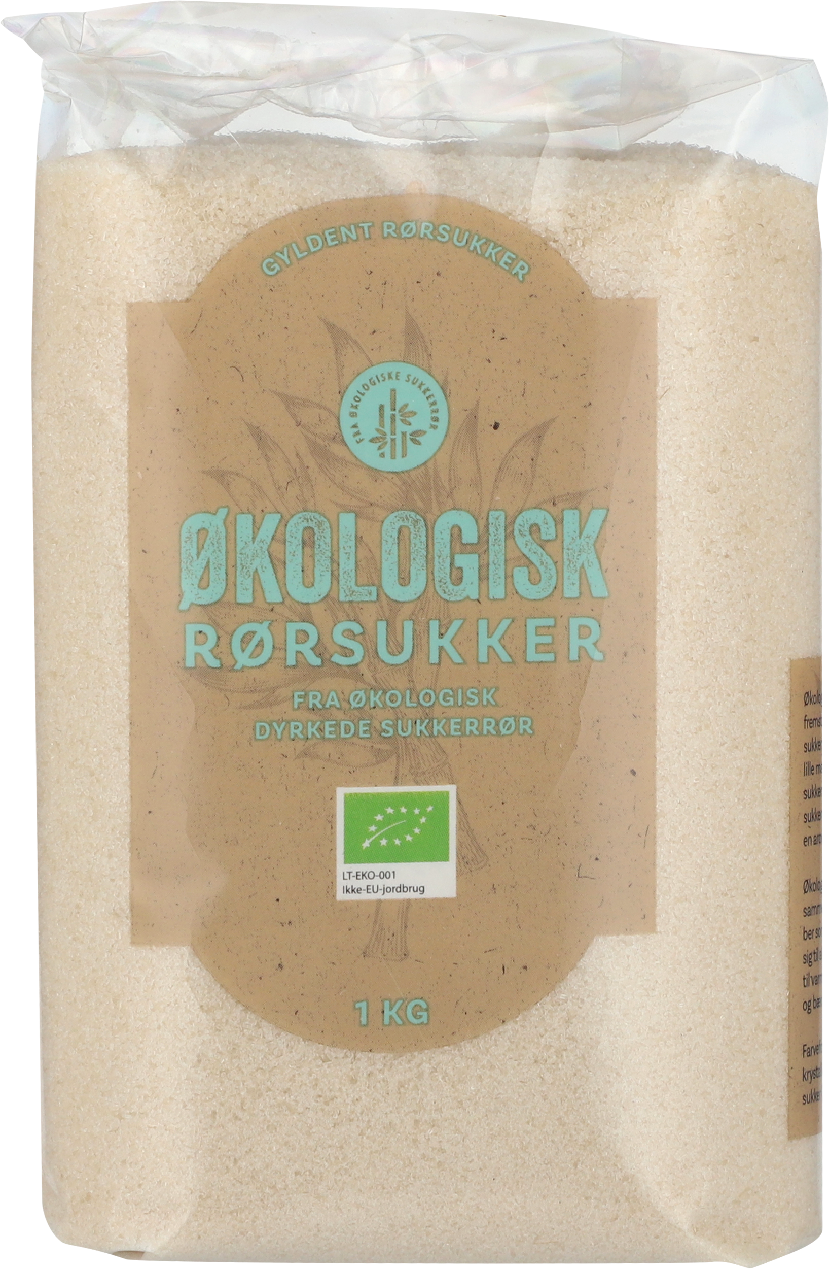 Rørsukker Økologisk 1 kg