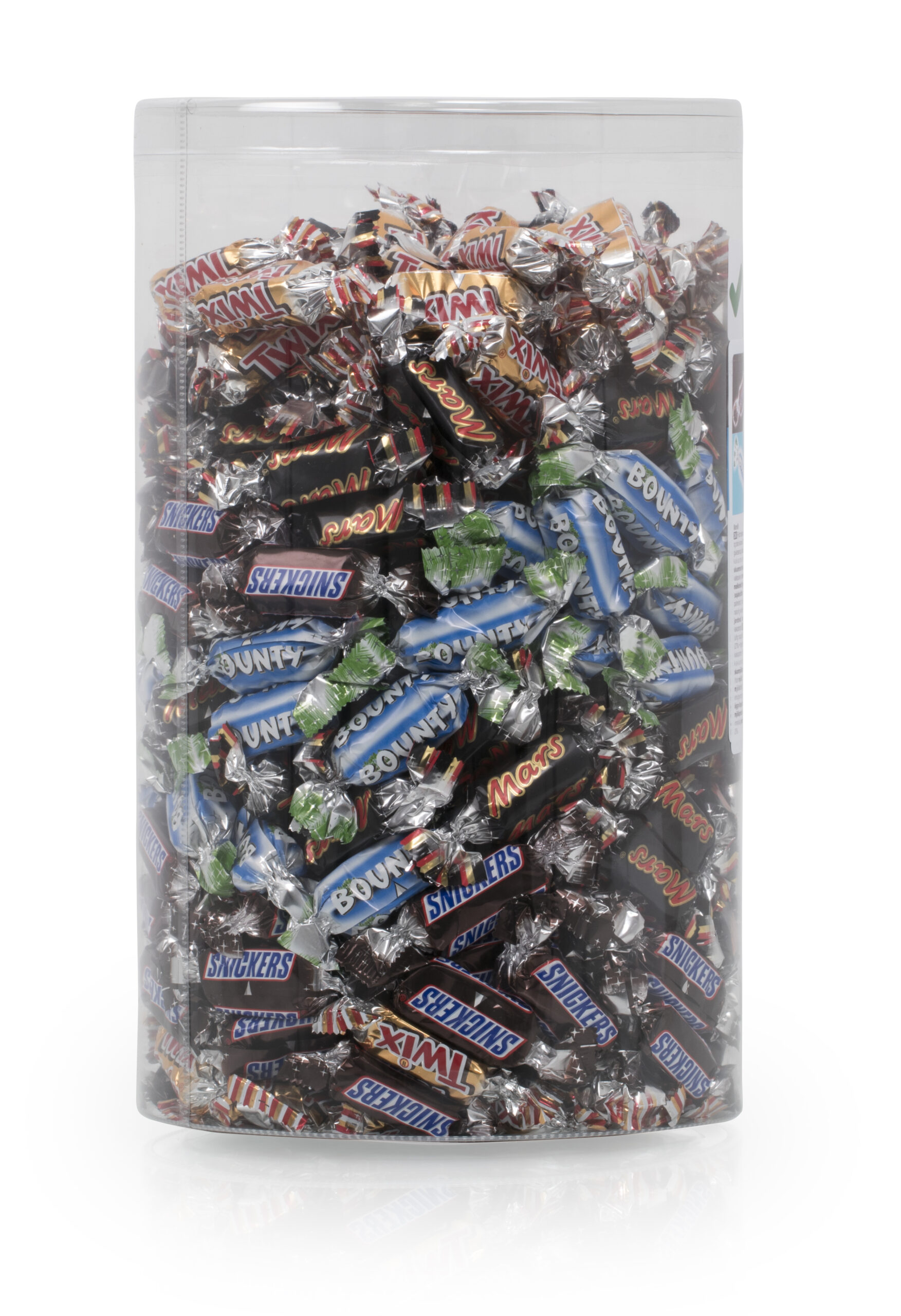 Chokolade Miniature Mix ca. 296stk