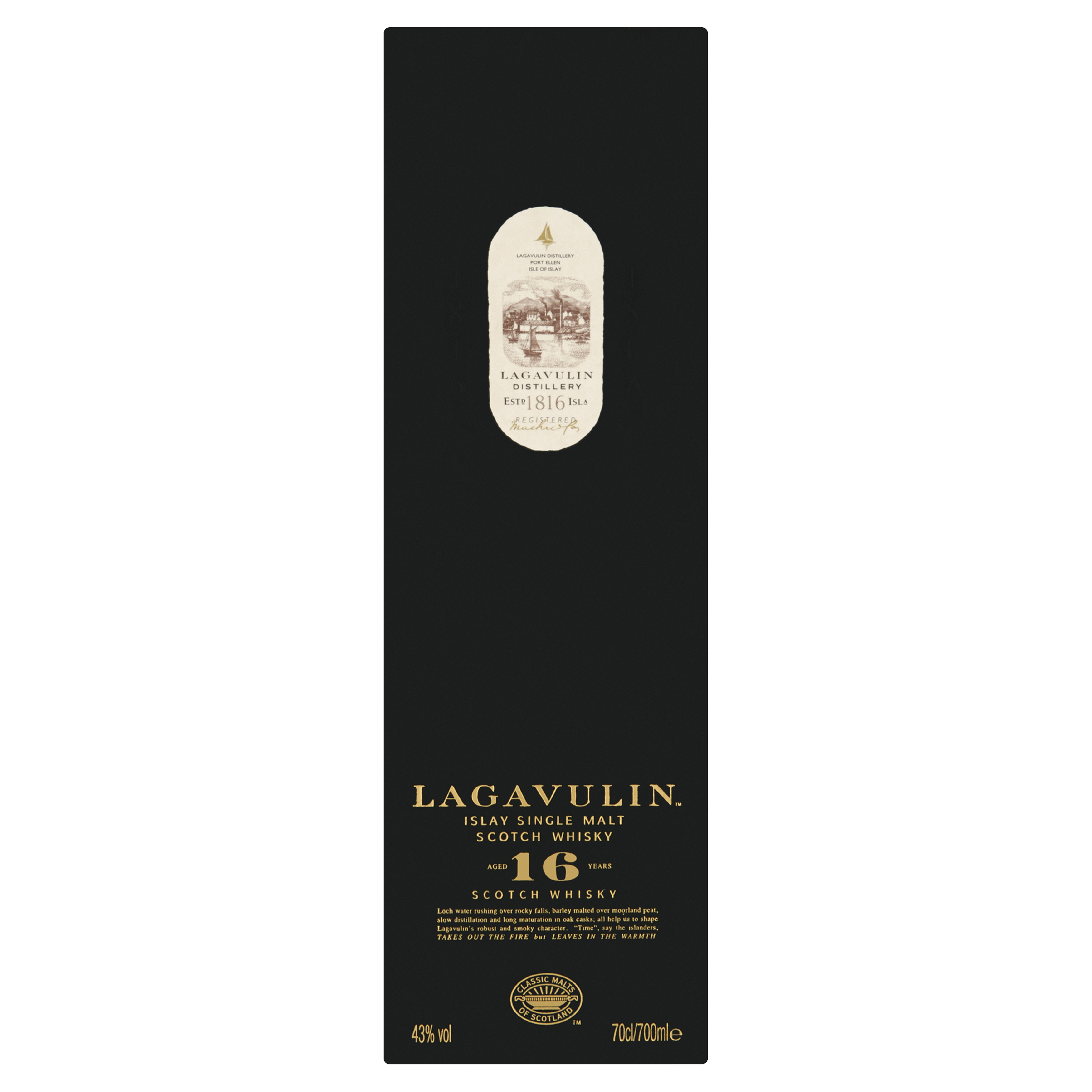 Whisky Lagavulin 16 års 43%