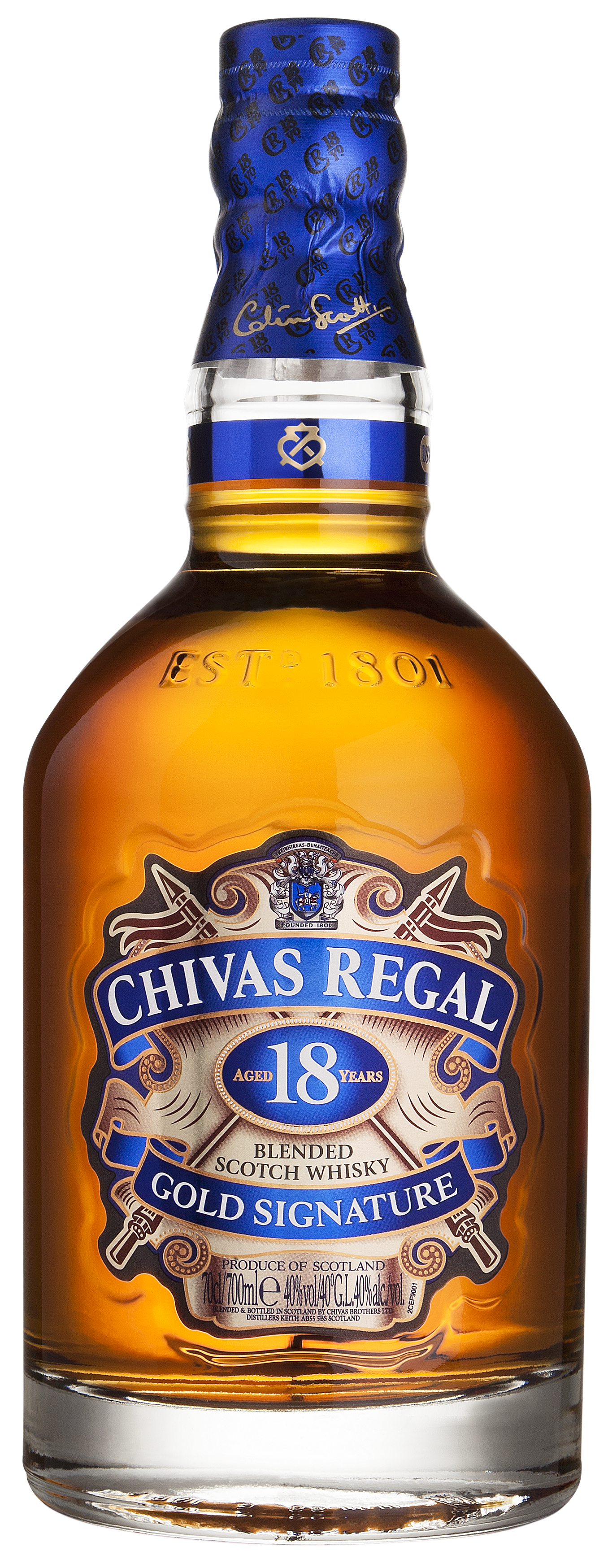 Whisky Chivas Regal 18 år 40%