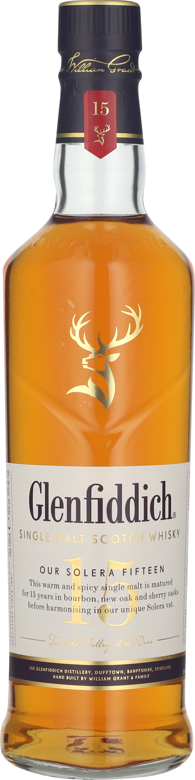 Whisky Glenfiddich Solera 15 År 40%