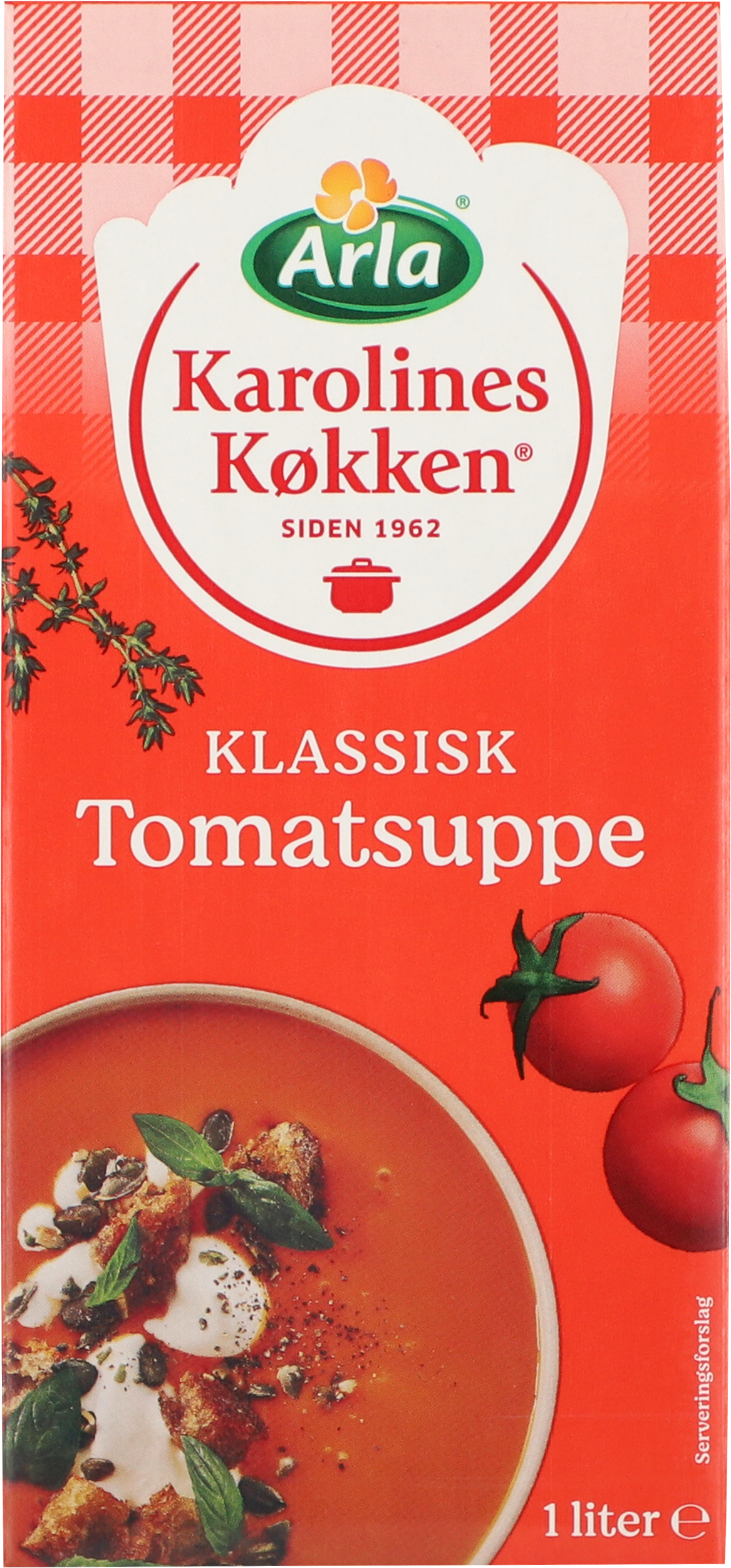 Tomatsuppe klassisk m/timian – Karolines