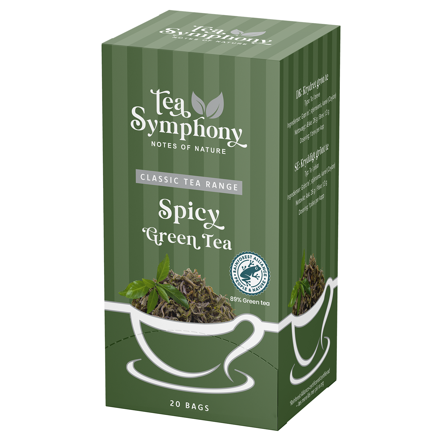 Te green Tea m/citrus Symphhony