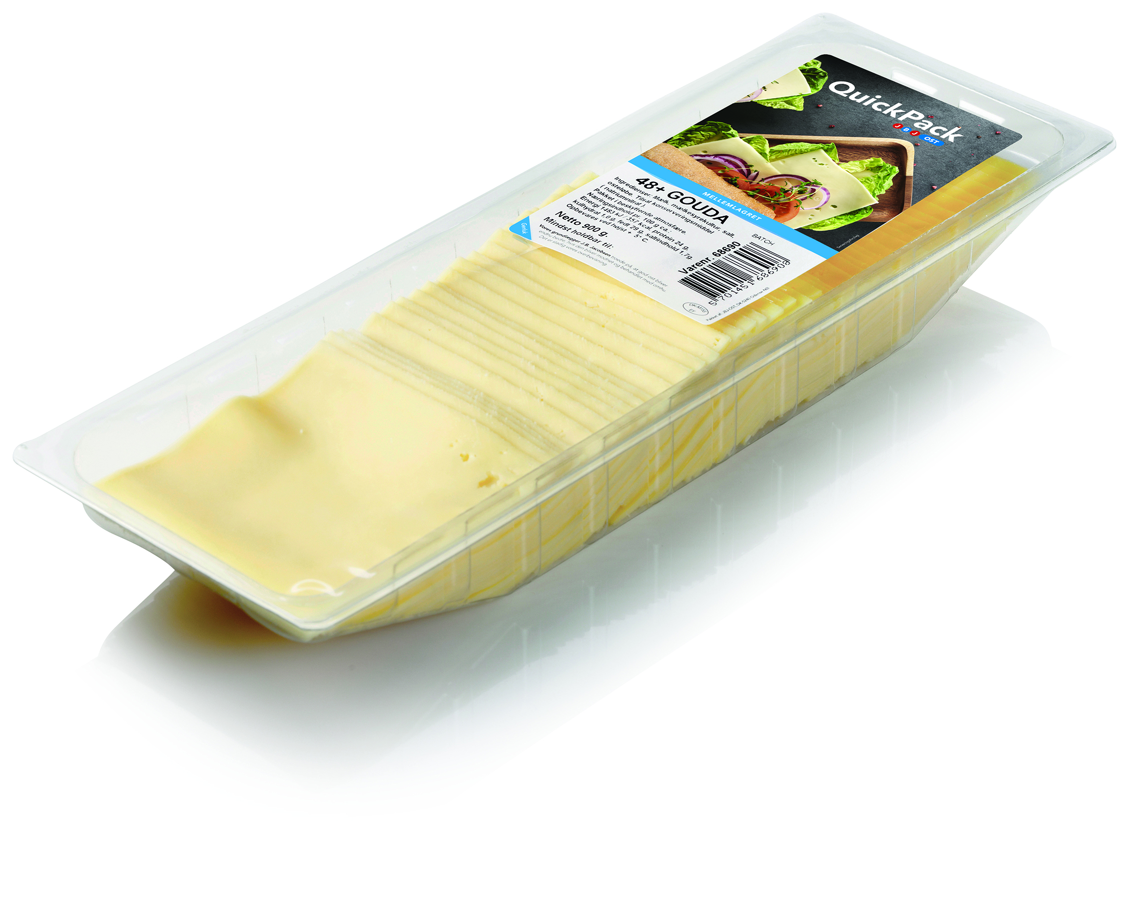 Gouda ost i skiver 45x20g