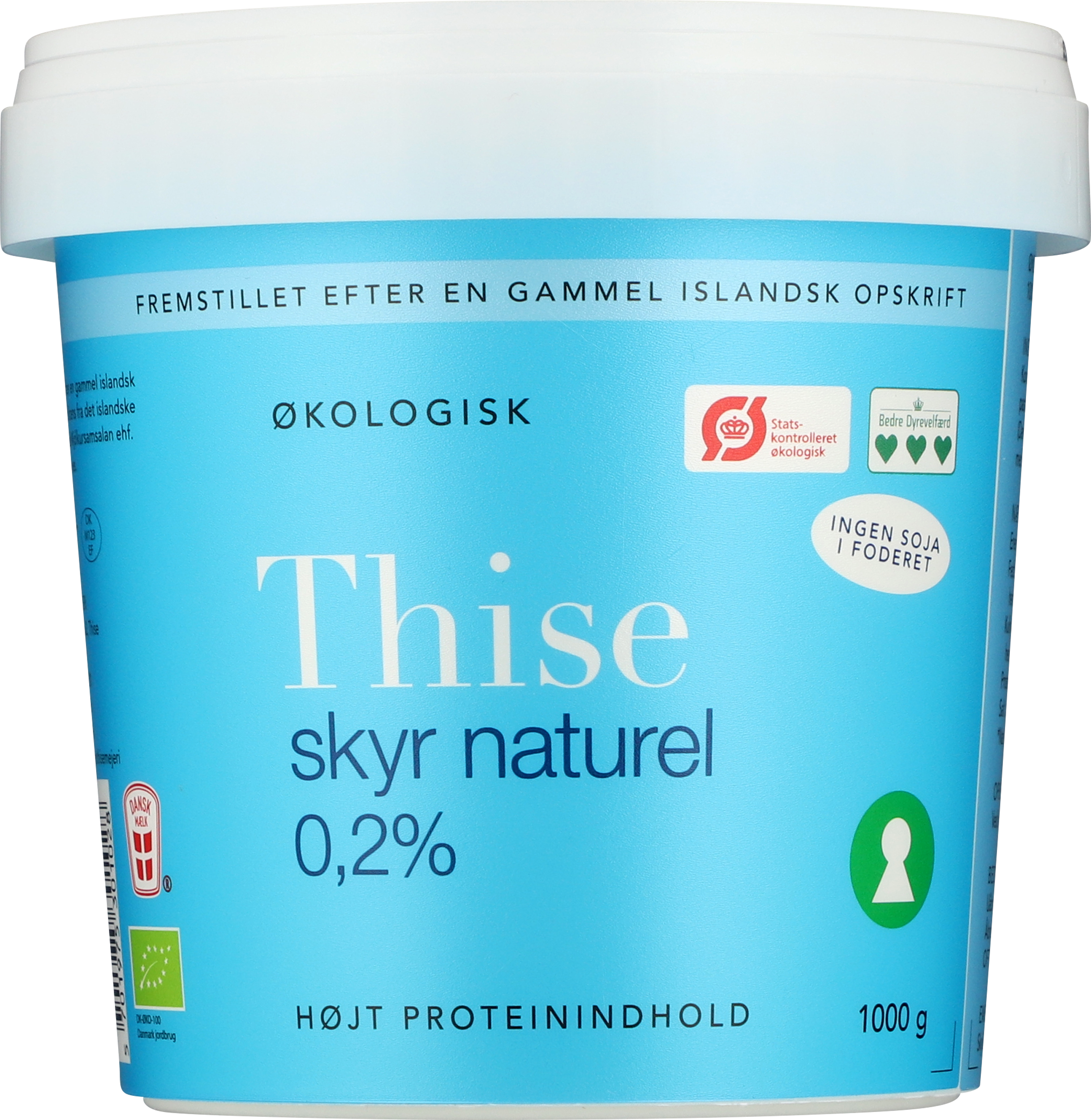 Skyr naturel 0,2% Øko