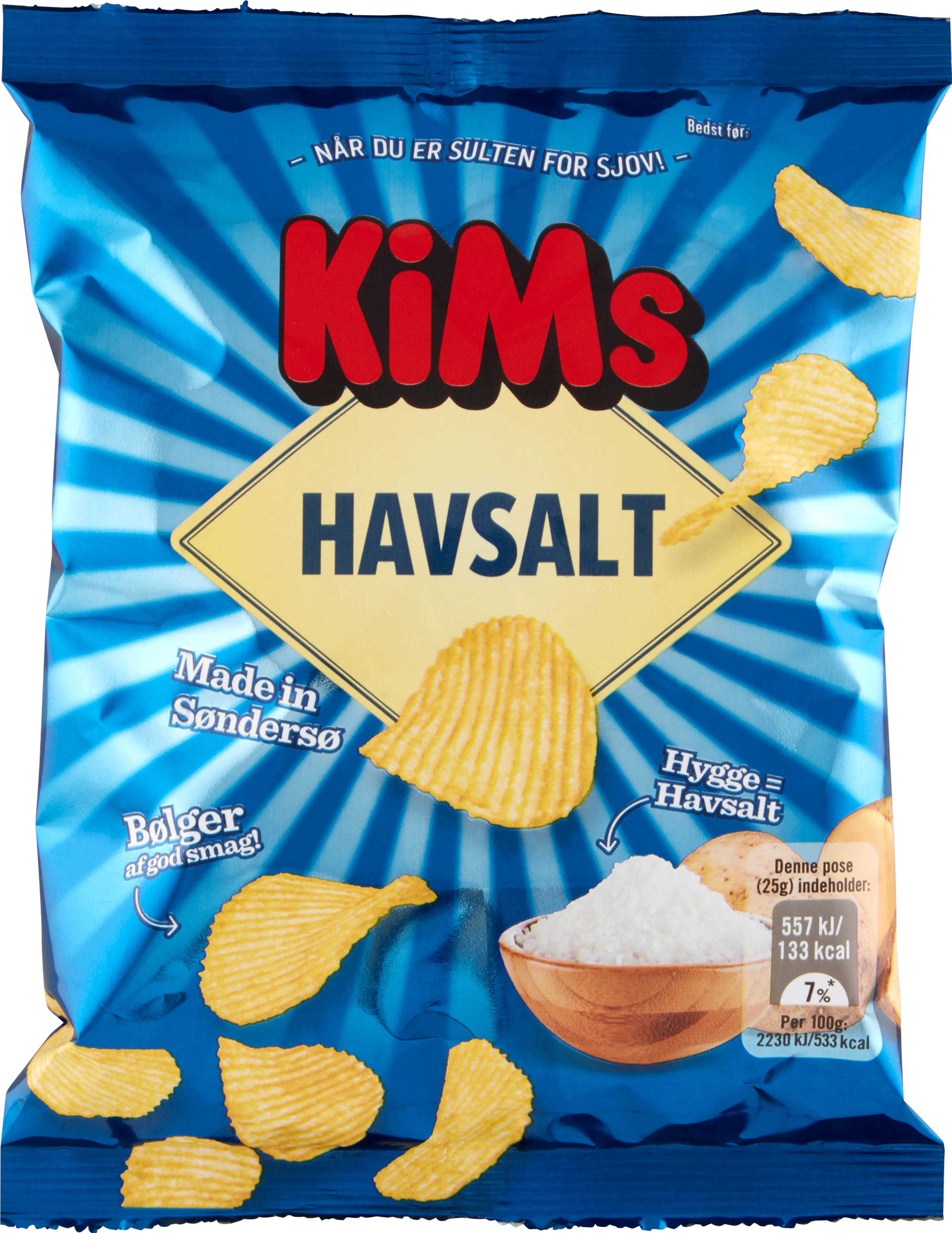 Chips m/havsalt minipose KiMs