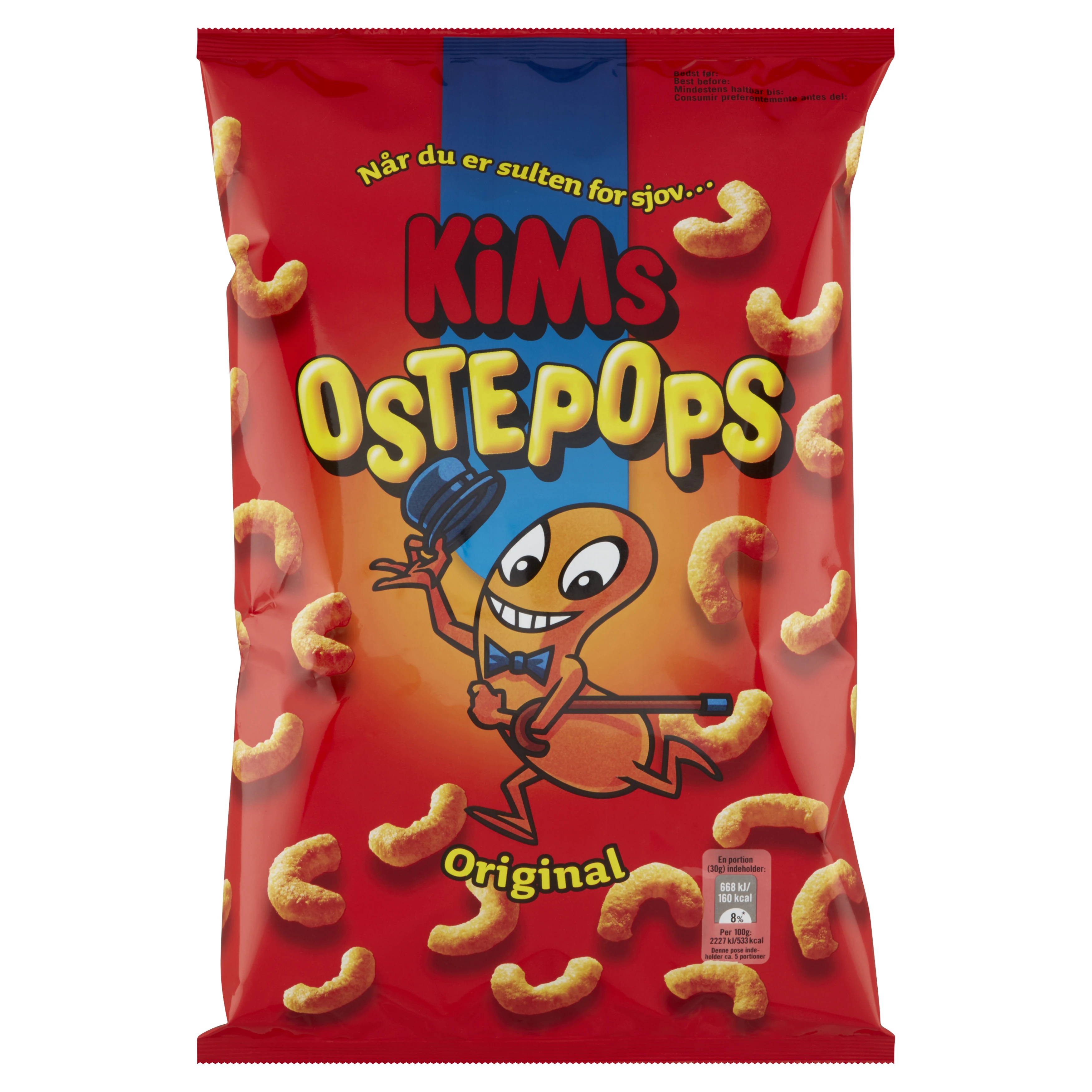 Chips ostepops Kims