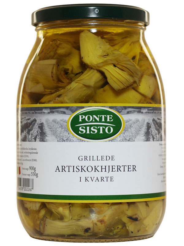 Artiskok Hjerte Kvarte Grillede