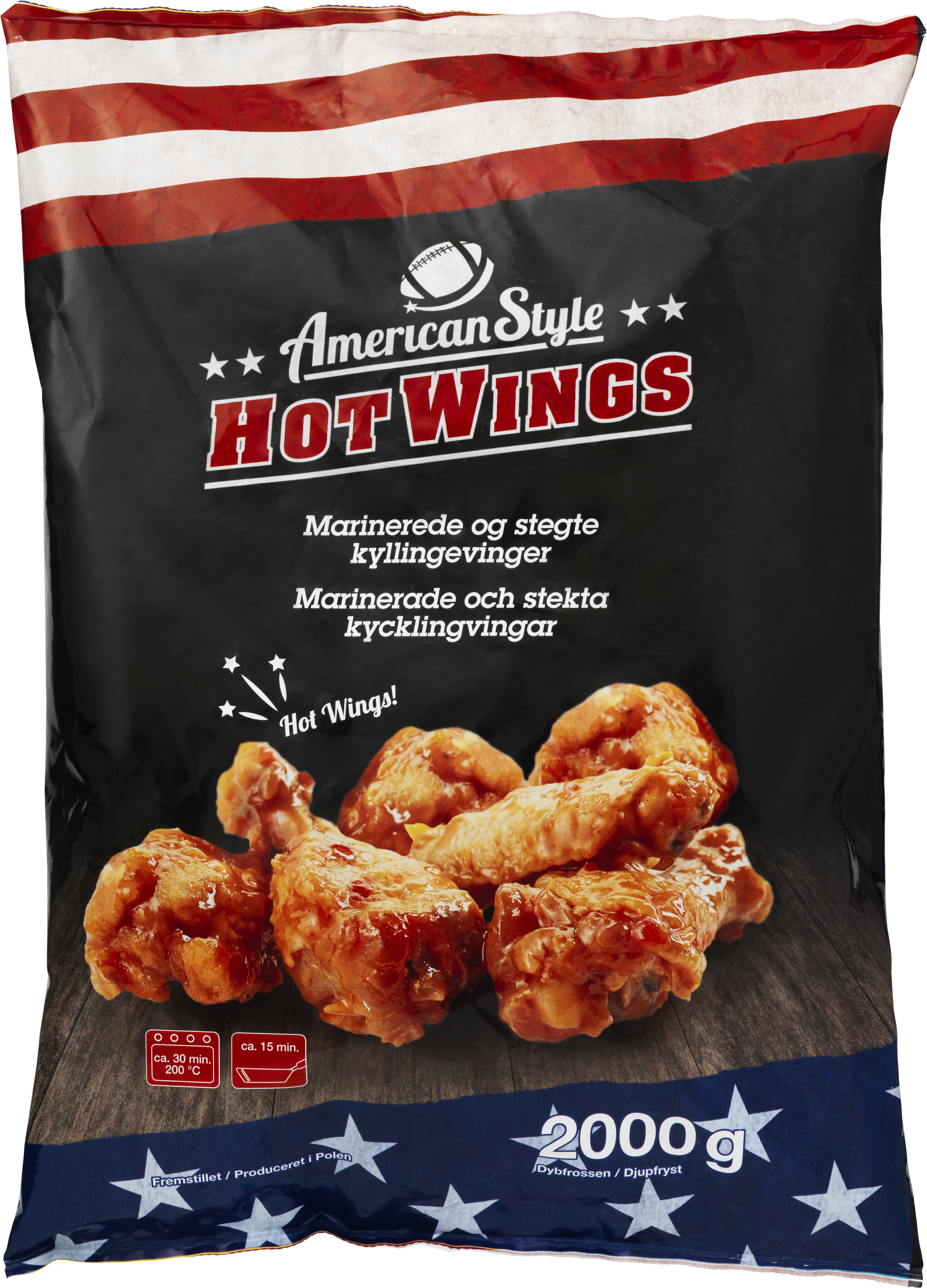 Hot wings Southern Fried American Style