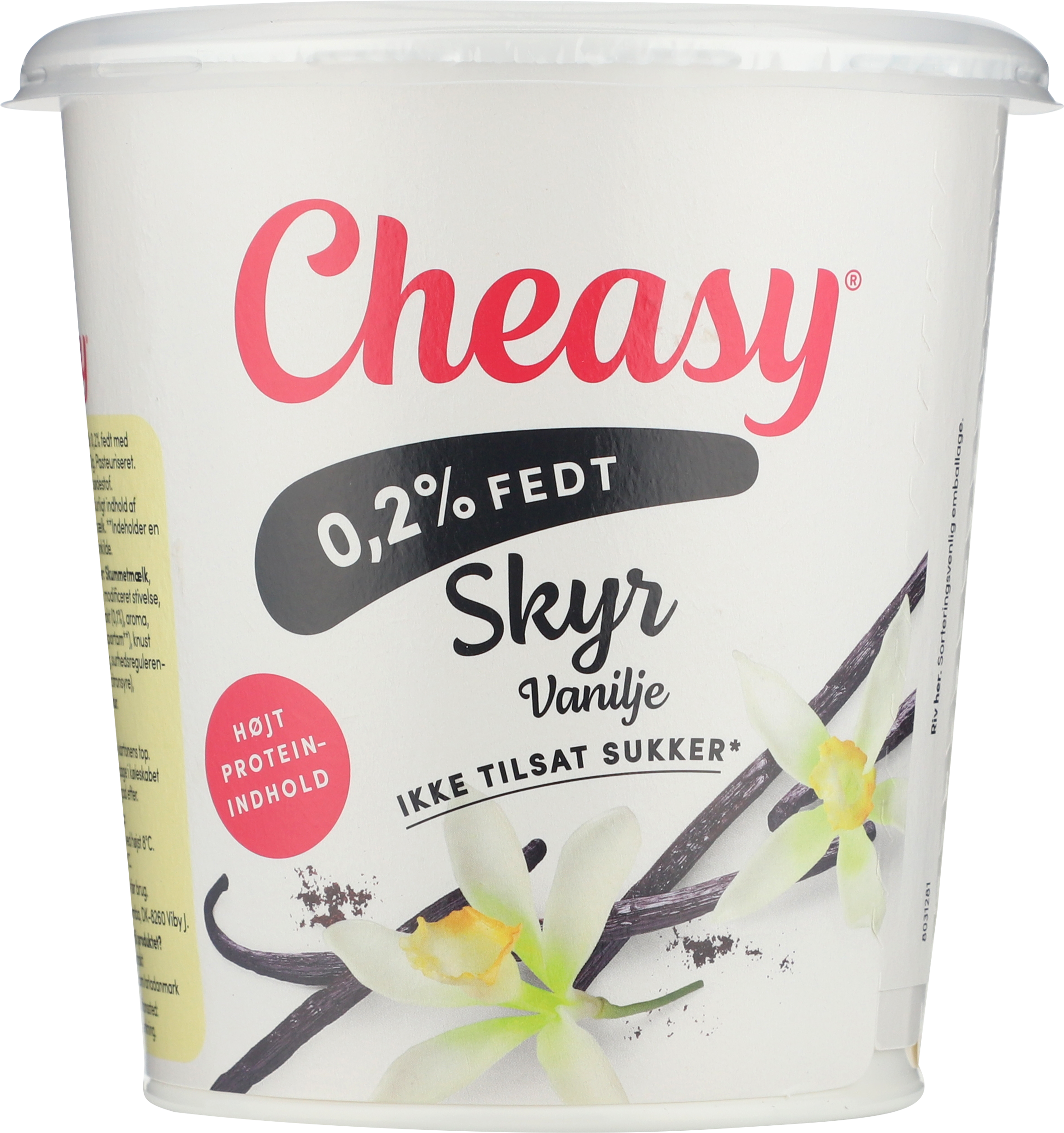 Skyr cheasy vanilje 0,2%