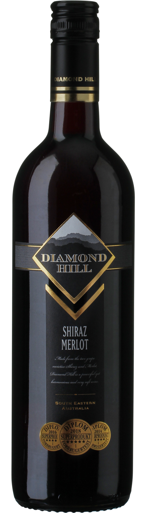 Rødvin Diamond Hill Shiraz/Merlot 13.5%