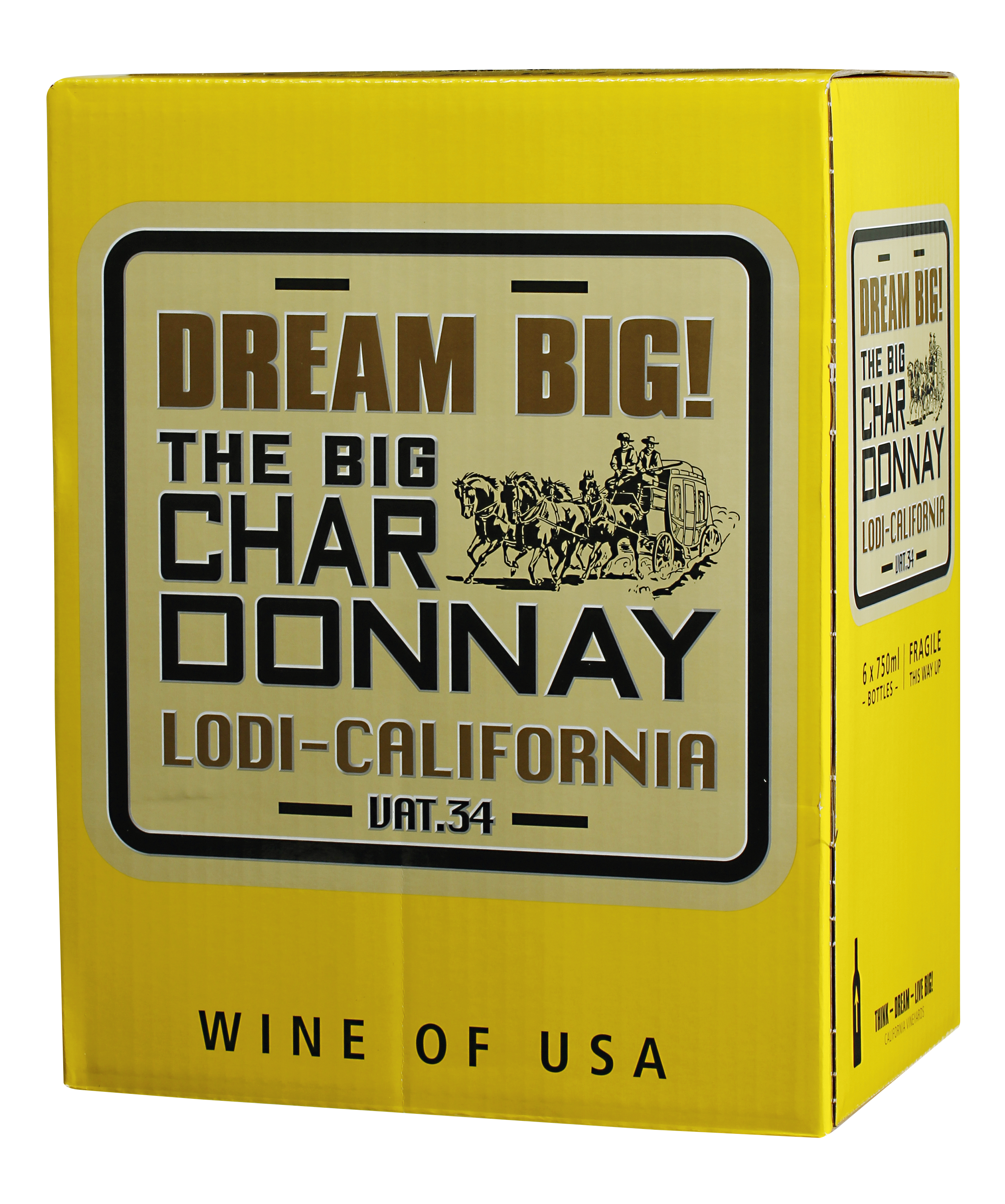 Hvidvin Dream Big chardonnay 14% – USA