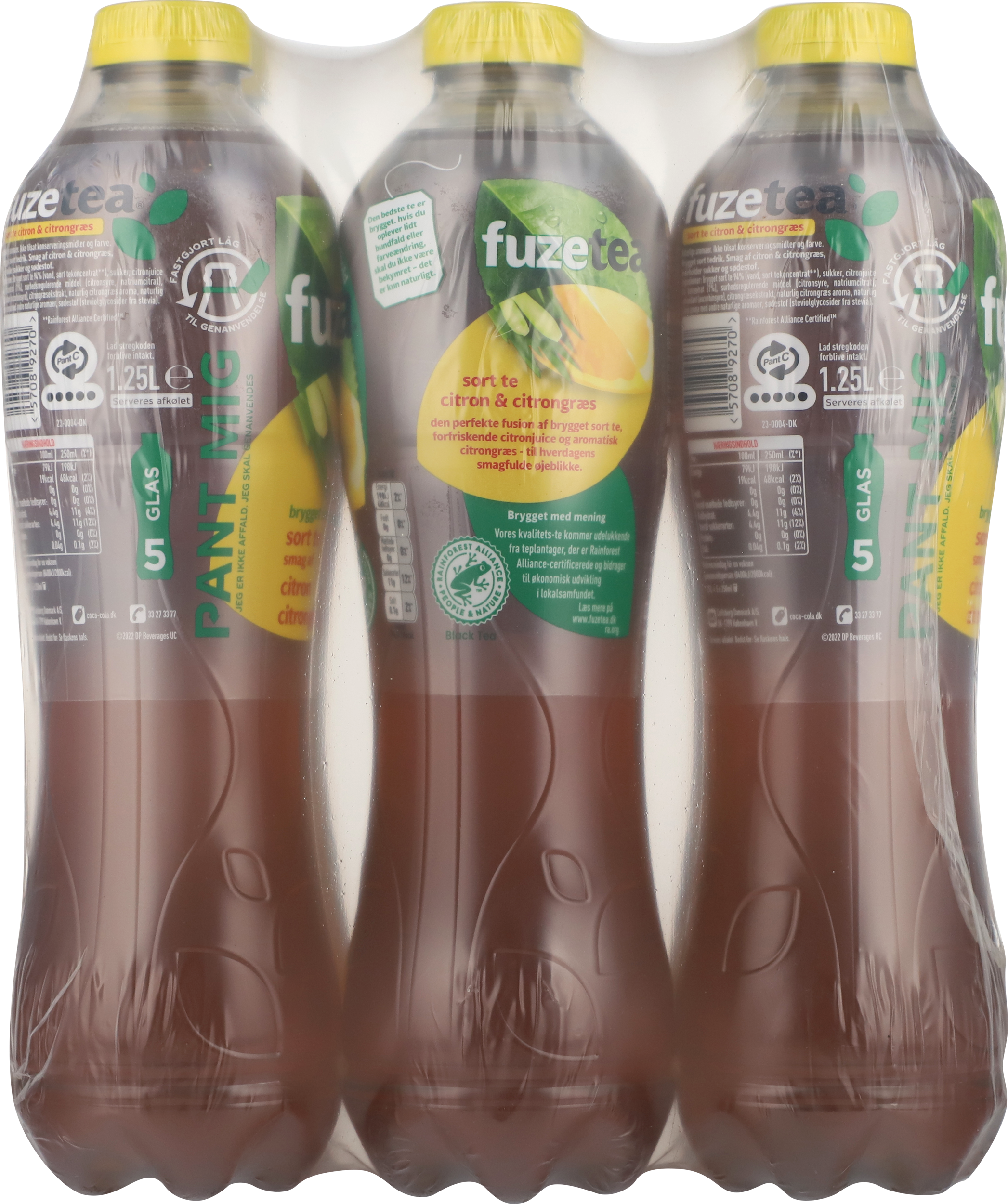 Ice tea lemongrass Fuze Pet