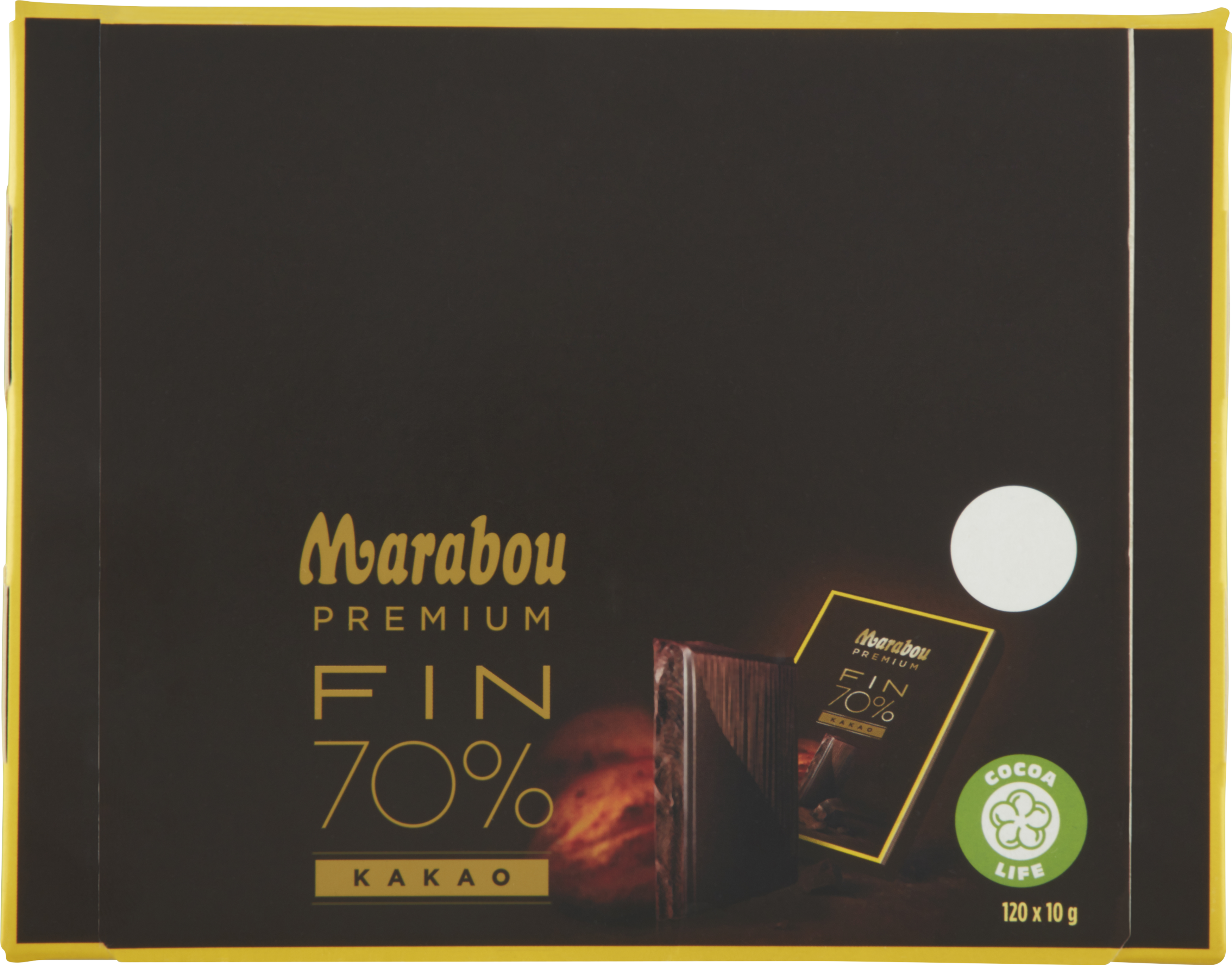 Chokolade mørk Marabou Premium 70%