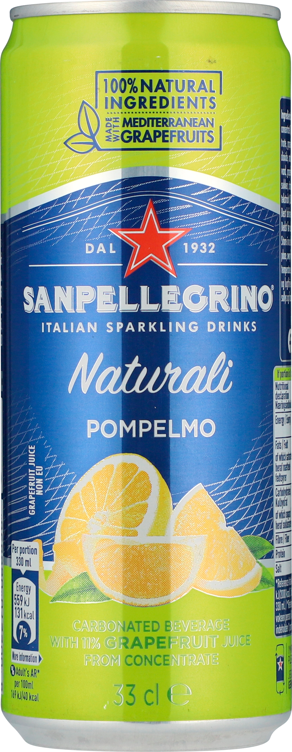 San Pellegrino Pompelmo Grape