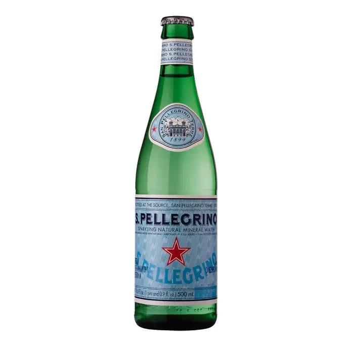 San Pellegrino m/brus glas