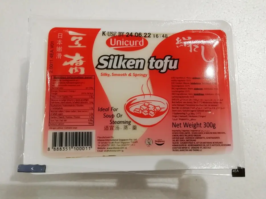 Tofu Silken rød