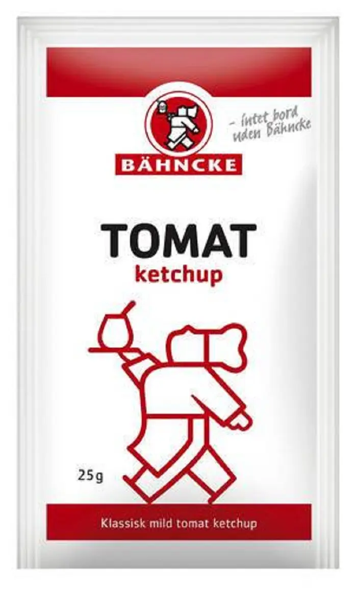 Tomatketchup portion 25g Bähncke