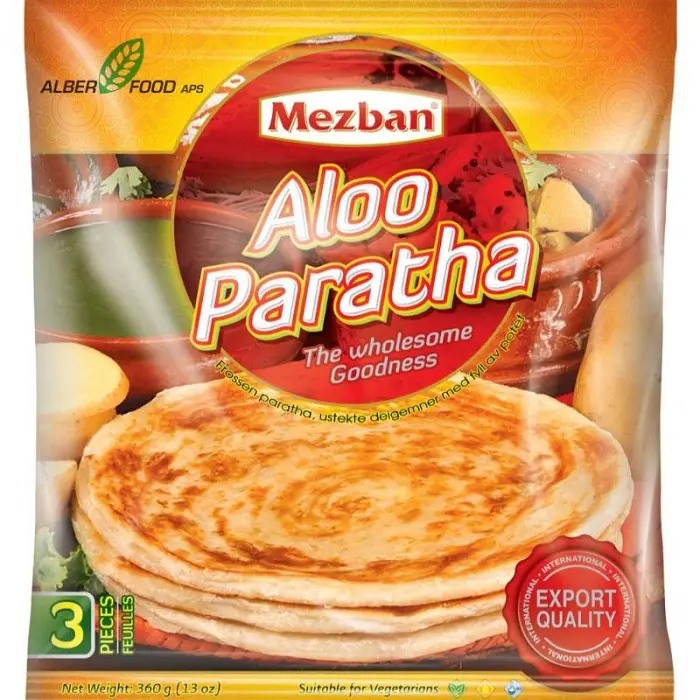 Paratha m/kartoffel 3 stk