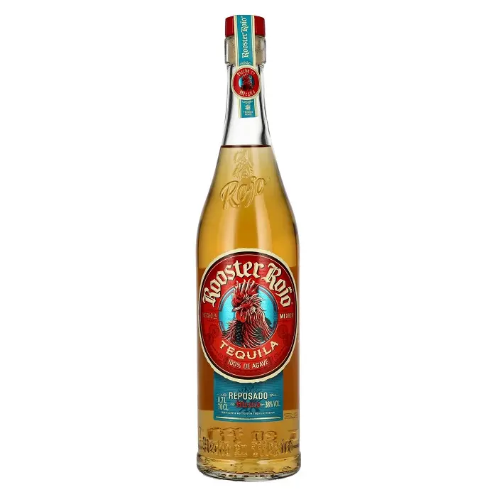 Tequila Rooster Rojo reposado 38% Mexico