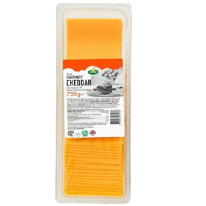 Cheddar i skiver Easier Melt 48+/35% 15g