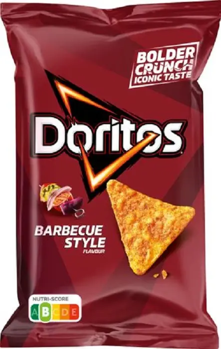 Chips Doritos barbecue style