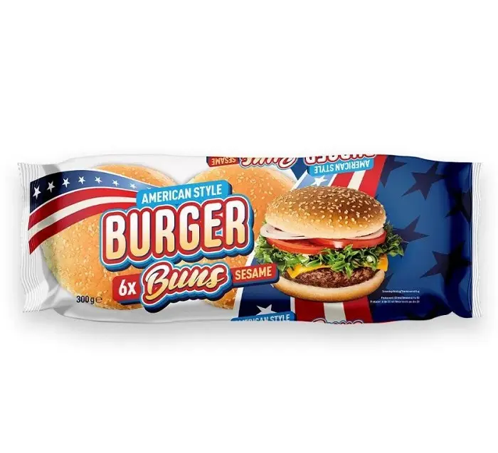 Burgerbolle med sesam 50 g