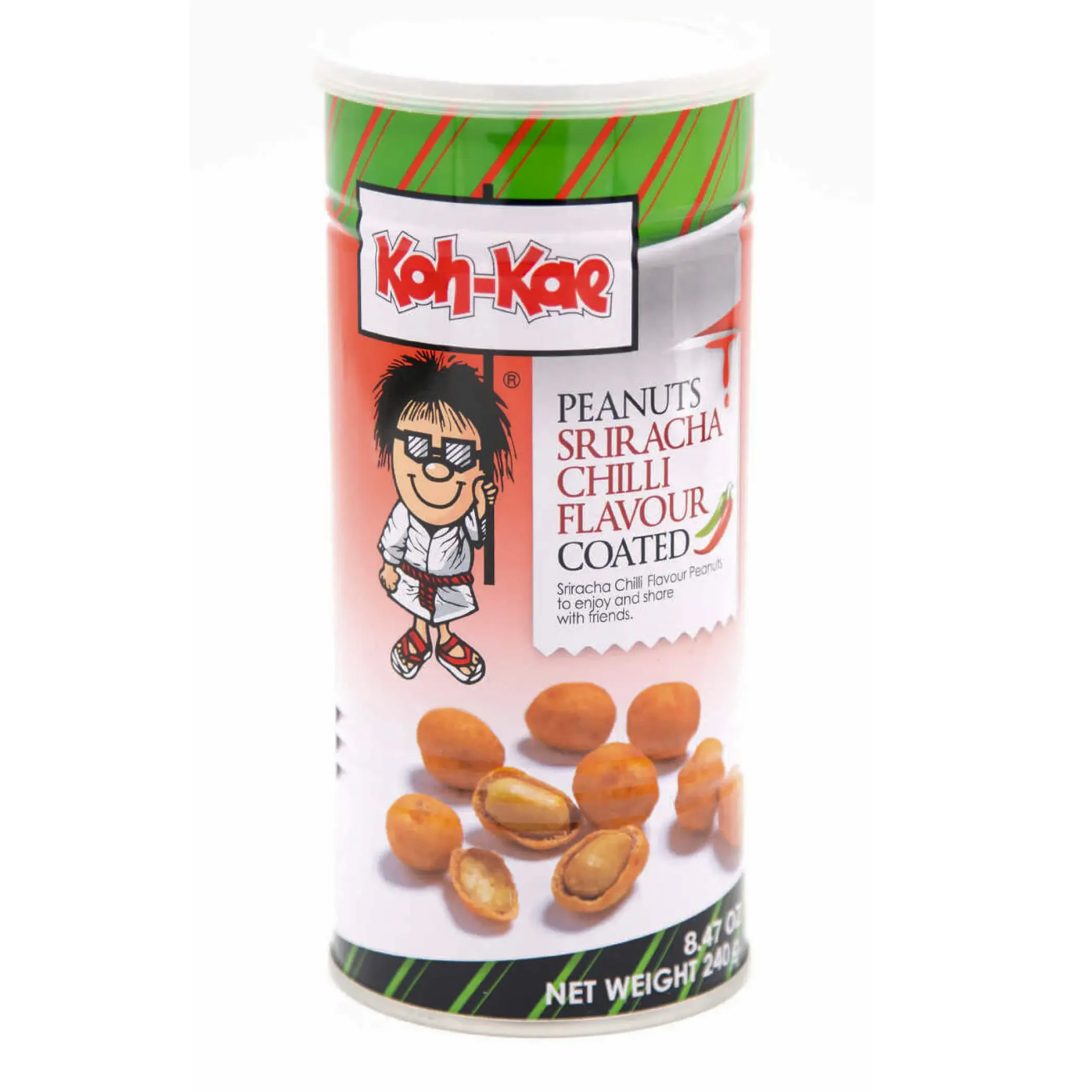 Peanuts Sriracha flavour coated Koh Kae